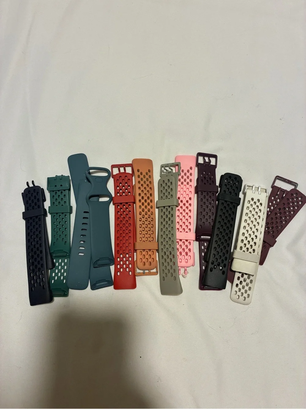 Interchangeable Silicone Sports Watch Bands - Multi-Color Options 11 diff Colors